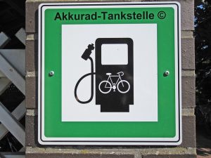 Oplaadpunt elektrische fiets Tirol